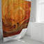Rideau de douche avec tapis de bain-2107129893