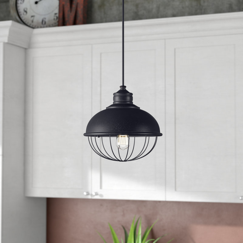 Urban Renewal Round Cage Pendant from Generation Lighting 