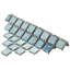 Carreau de mosaïque en porcelaine pour mur et plancher de 2 po x 2 po Hudson Tangier-35927432