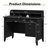 Red Barrel Studio Vintage Computer Desk With 4 Drawers And Shelves-95849770
