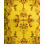 Tapis jaune en laine noué à la main moderne et moderne 2 pi 8 po x 4 pi 3 po Correll