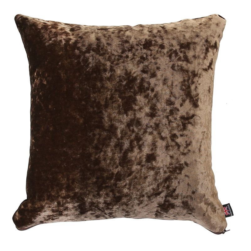 Square Cushion, Large, Brown