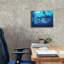Art mural sur toile Epic Graffiti «Deep Blue Great White Shark» par Lindsay Kivi-103931679