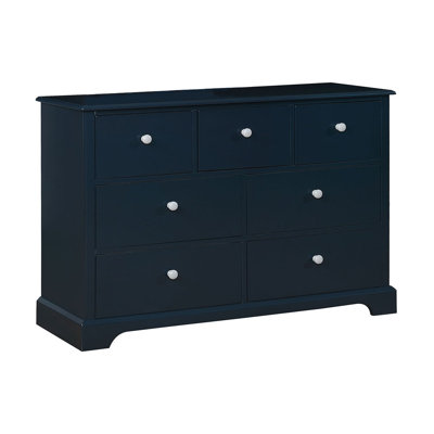 Commode, bleu