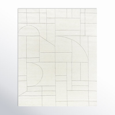 Lorette Hand-Tufted Geometric Rug