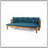 Long Beach Acacia Wood Daybed With Rustic X-Frame, Expandable Design, And Water-Resistant Cushions For Outdoor Relaxation