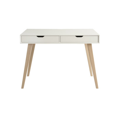 Saffron Solid Wood Writing Desk