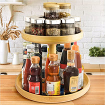 Homeries Bamboo Spice Rack in 2023  Bamboo spice rack, Spice bottles, Spice  rack
