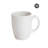 SET OF 6 WHITE MUGS