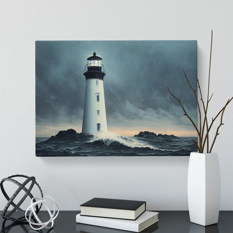 Masterful Lighthouse - Wrapped Canvas