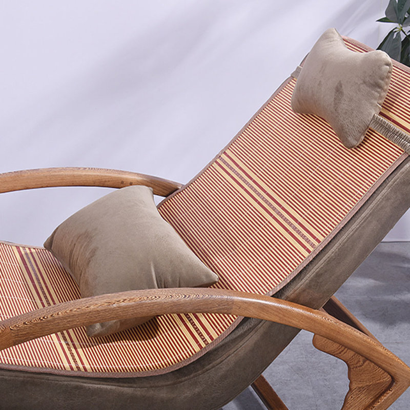 Chaise berçante classique en acajou