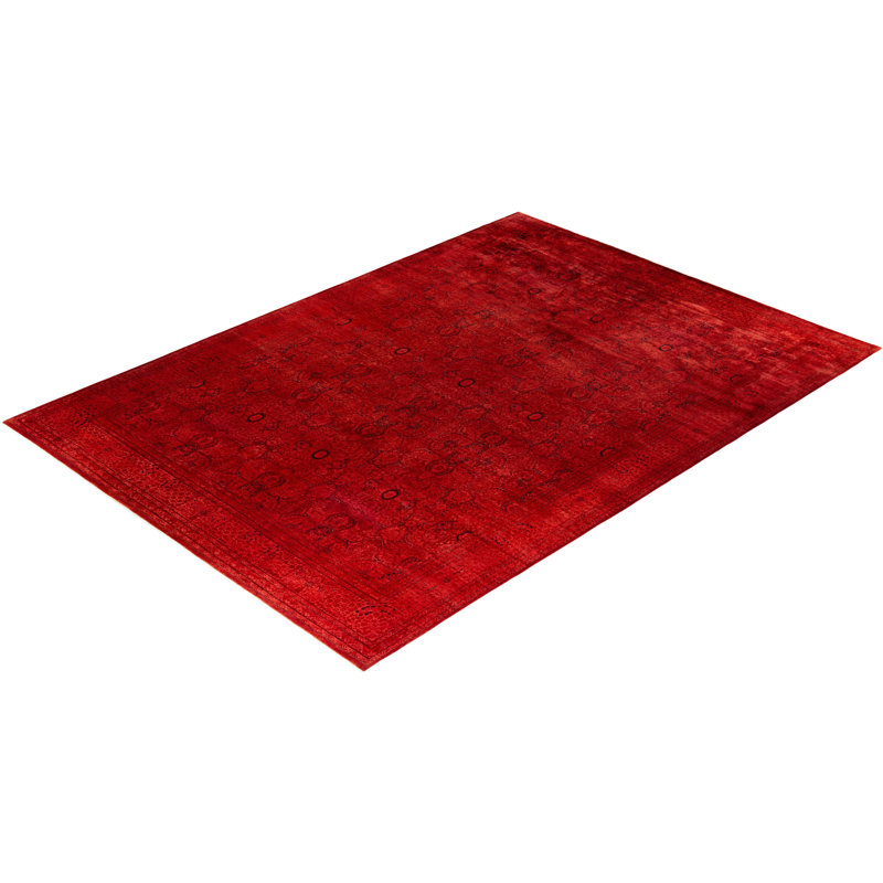 Overyed One-of-a-Kind Rectangle 10'2" X 14'4" Hand Knotted Area Rug