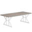 Table de salle à manger rustique avec charme campagnard et design polyvalent