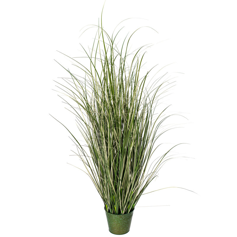 Artificial Potted Native Green Grass., 72" H x 38" W x 38" D