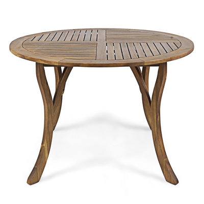 Outdoor Wood Dining Table