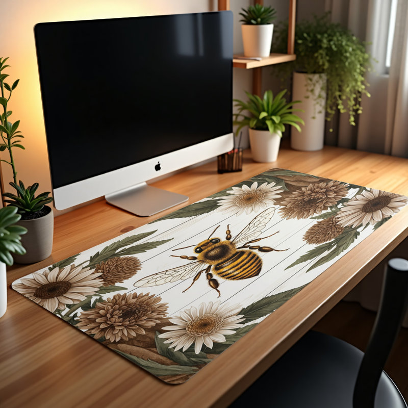 Polyester Desk Pad, 23.6x13.8