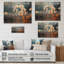 Dandelion Whispers Of Spring On Wood Print-713855113