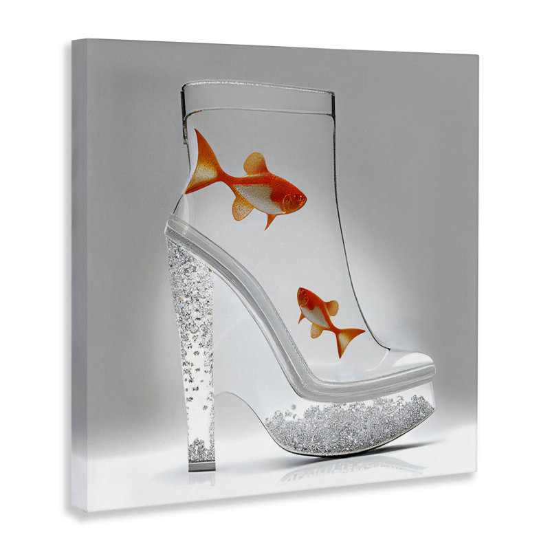Toile de démarrage Sparkle Fish, design par Sasha, H 36 po x l 36 po