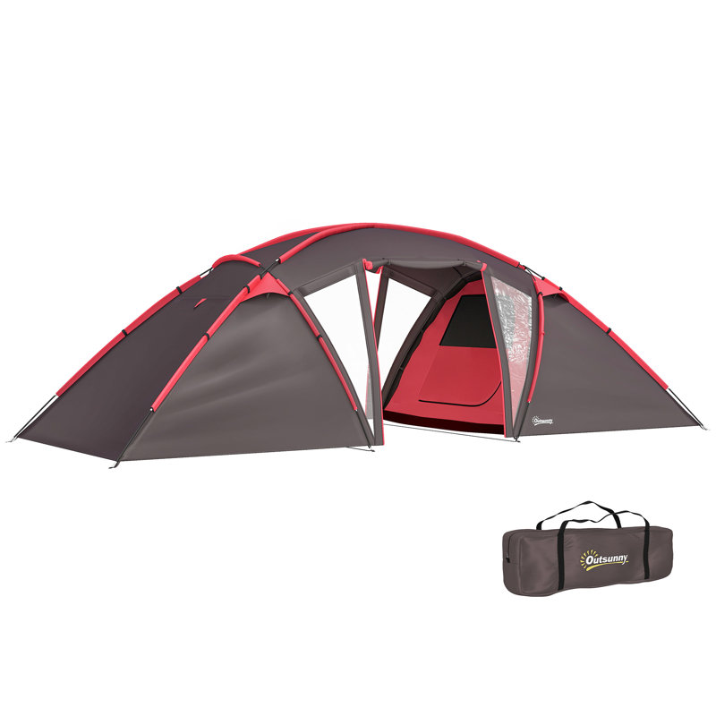 4 Person Tent, Grey