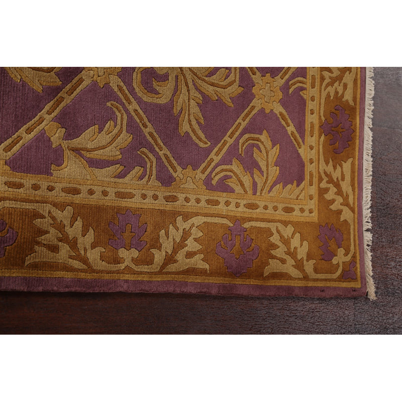 Ralphie One-of-a-Kind Area Rug Purple