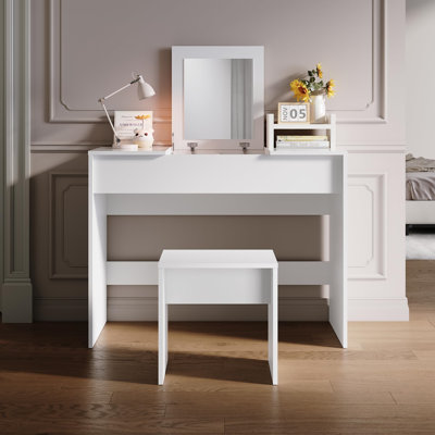 Caidance Dressing Table with Mirror