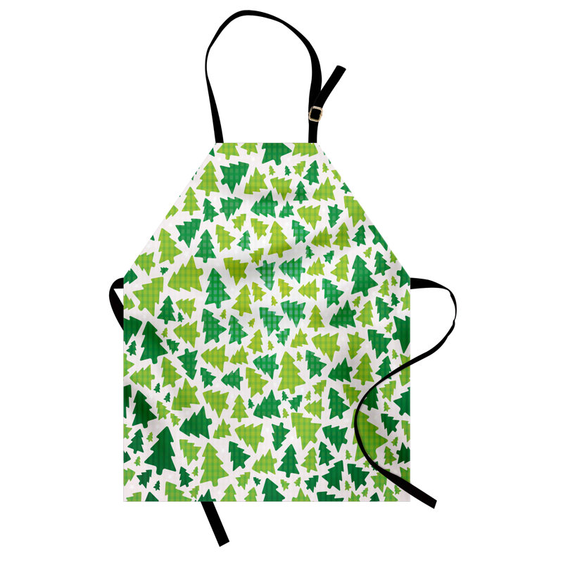 Christmas No Pattern Bib Apron
