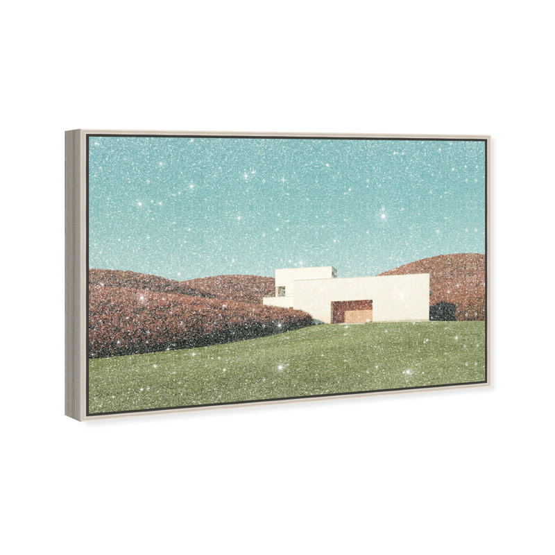 Surreal Architecture Print by Oliver Gal, 55"H x 37"W, Silver Floater Frame