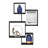 Authement 4 Piece Floating Shelf