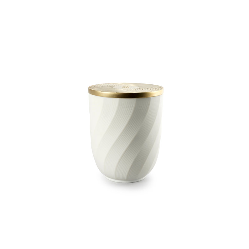 Ice Cream Vanilla Scented Jar Candle, 4.33" H x 3.54" W x 3.54" D