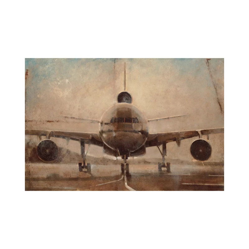 Tonal Plane by Joseph Cates - Wrapped Canvas Print, 66.04 cm H x 45.72 cm W x 1.91 cm D