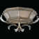 Beveled Arcs 2 - Light Flush Mount