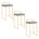 Gray Seat/ Gold Frame