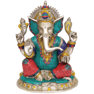 Statue à quatre bras Ganesha