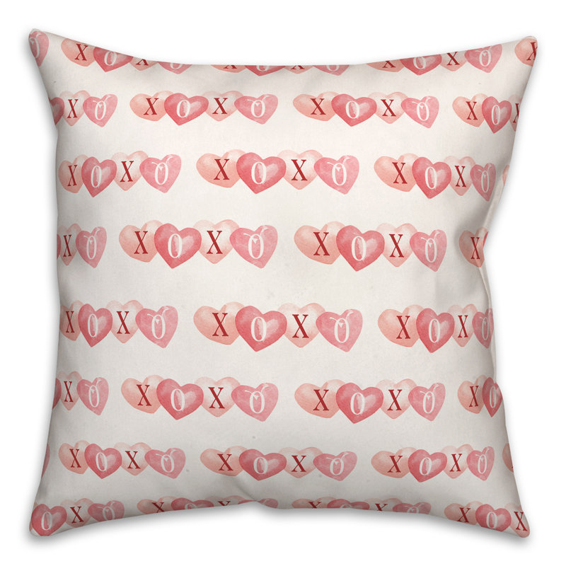 Abstract Throw Pillow, 18"  x 18"