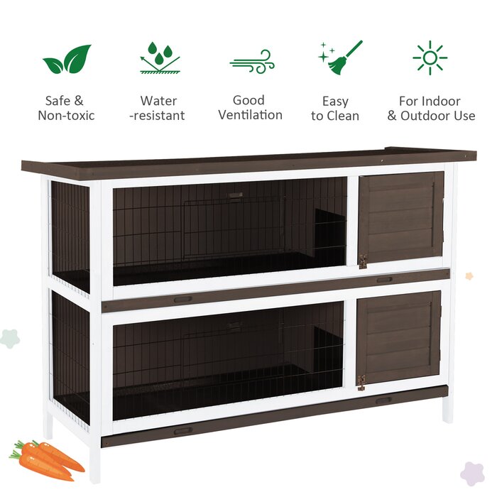 Archie & Oscar™ Griffen Weather Resistant Small Animal Hutch & Reviews ...