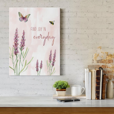 «Find Joy», reproduction d'art sur toile tendue
