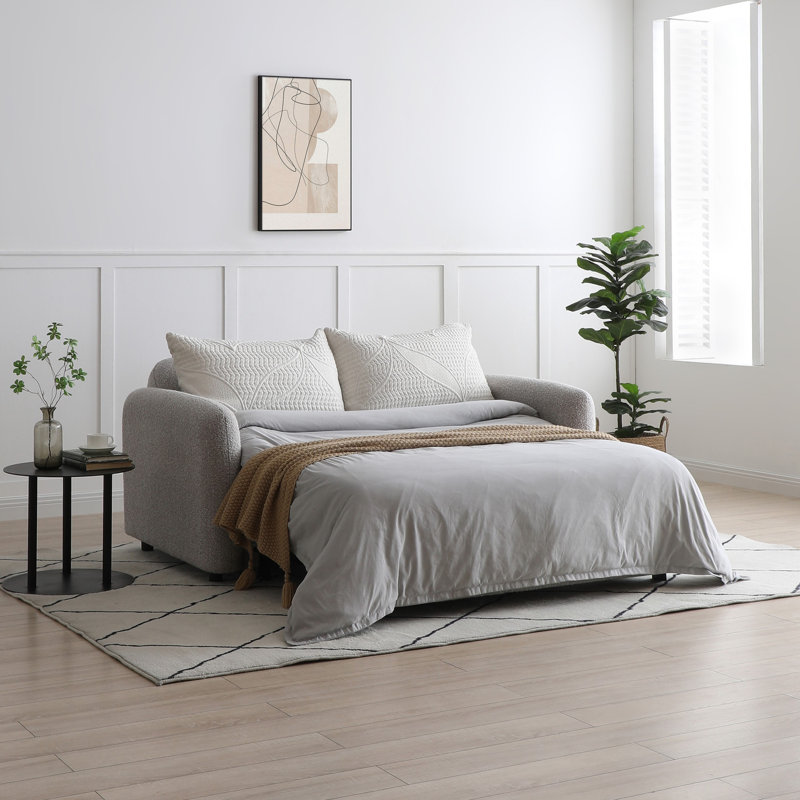 2 Seater Boucle Sofa Bed