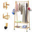 69.5cm Rolling Clothing Rack