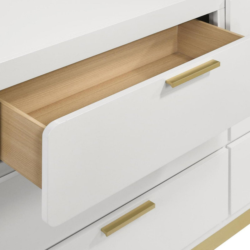 Commode rétro, Blanc