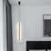 Nordic Modern Minimalist LED Linear Pendant