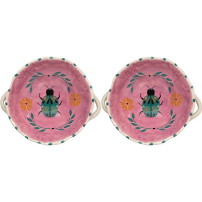 Set of 2 Bowl Footed Amulet
