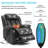 Dual Motor Large Power Lift Recliner with Massage and Heat,USB-1226072341