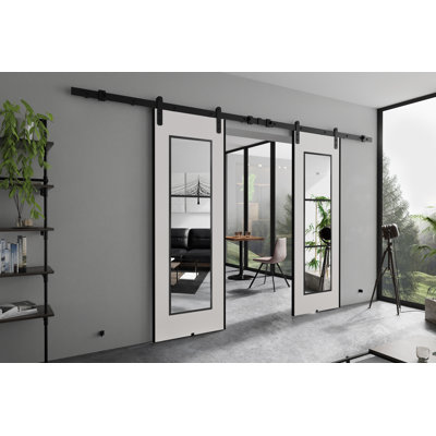 Cairney Double Sliding Doors Laminate