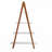 Solid Bamboo Wood Oxford "A" Frame Ladder Display Bookshelf