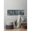 Ski lift-impression d’art textuel sur bois-26009325