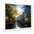 White Single Picture Framed