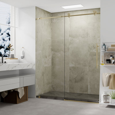 60"W x 32"D x 84"H - Lithium Matte Shower Wall System (5-Piece)