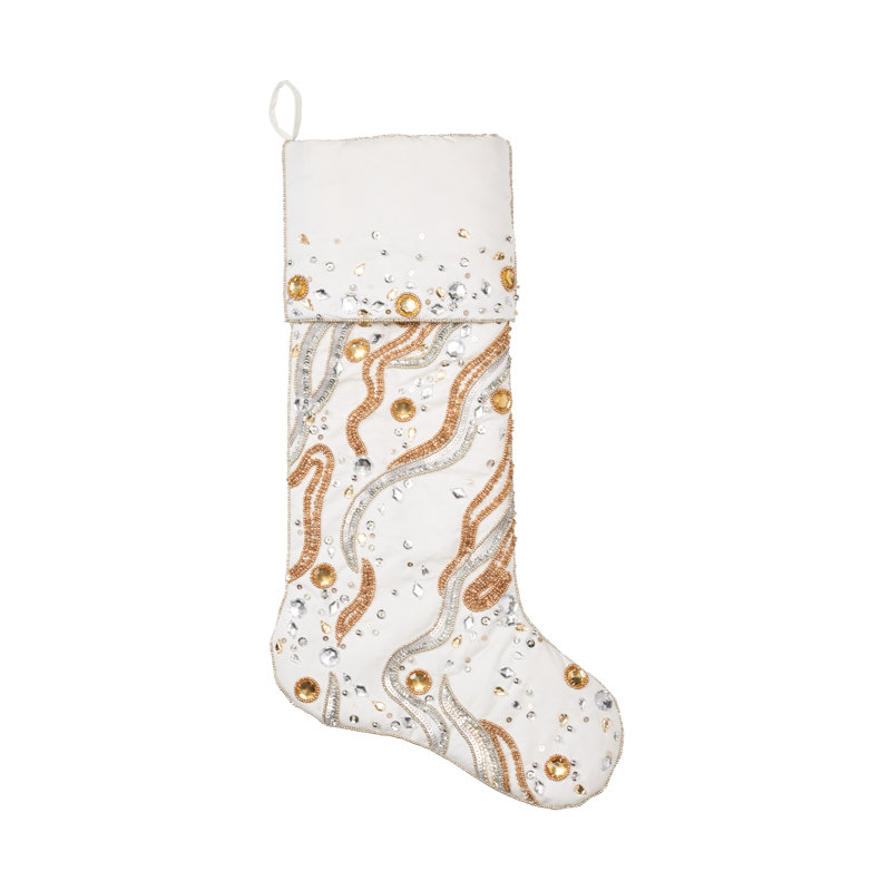 Gilt Wave Stocking