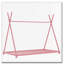 Lit plateforme simple en métal-482955260