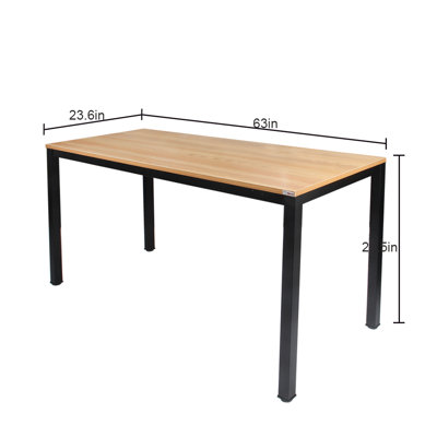 Rockett Metal Base Writing Desk